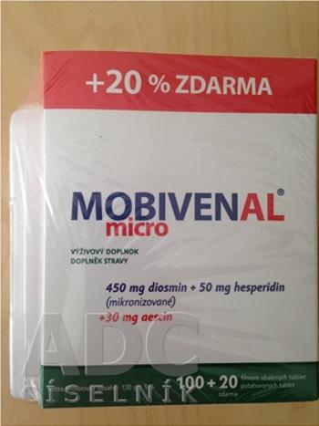 MOBIVENAL MOBIVENAL micro tbl flm 100+20 zadarmo + prenosný obal na tablety zadarmo