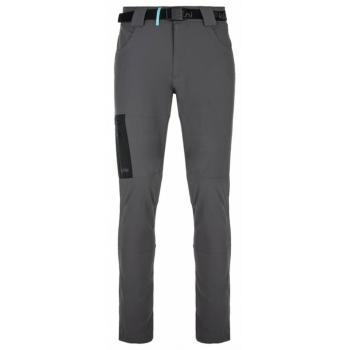 Pánske outdoorové oblečenie nohavice Kilpi LIGNE-M tmavo šedé M
