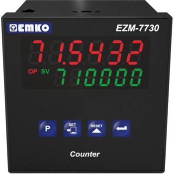 Emko EZM-7730.2.00.0.1/00.00/0.0.0.0 prednastavené počítadlo Emko prednastavené počítadlo