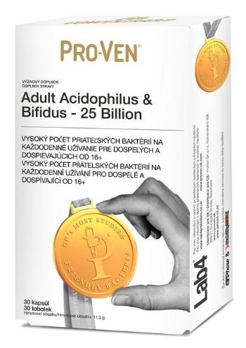 Pro-Ven Adult Acidophilus & Bifidus 25 Billion 30 kapsúl