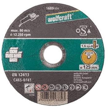 WOLFCRAFT – Kotúč rezací na kameň jemné rezanie 125 mm (4006885168893)