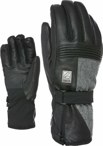 Level Ace Black/Grey 8,5 Lyžiarske rukavice