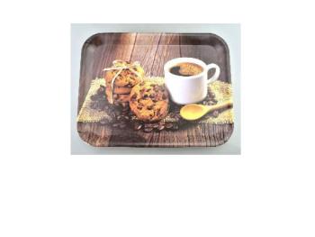 MAKRO - Podnos 39x29x2,3cm Coffee