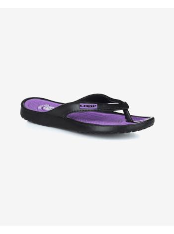 Sandále, papuče pre mužov LOAP - čierna, fialová
