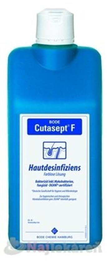 Cutasept® F - Bezfarebný alkoholový dezinfekčný prípravok na kožu 1 l