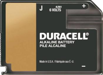 Plochá batéria Duracell 4LR61 Block 6 V (ploché balenie), alkalicko-mangánová, 500 mAh