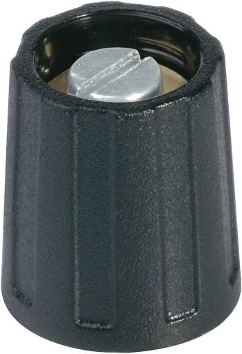 OKW A2510040 otočný gombík  čierna (Ø x v) 10 mm x 14 mm 1 ks