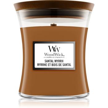 Woodwick Santal Myrrh vonná sviečka 275 g