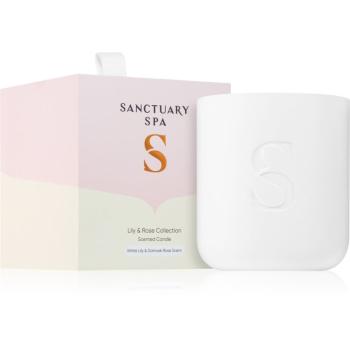 Sanctuary Spa Lily & Rose vonná sviečka 260 g