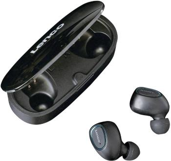 Lenco EPB-410BL true Wireless  štupľové slúchadlá do uší Headset, odolný proti potu, vodeodolná čierna