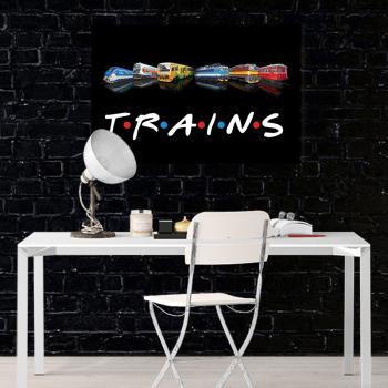 Obraz Trains (Rozměr obrazu: 90x60)