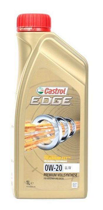 CASTROL EDGE TITANIUM FST LL IV 0W-20 1L 15B1B2