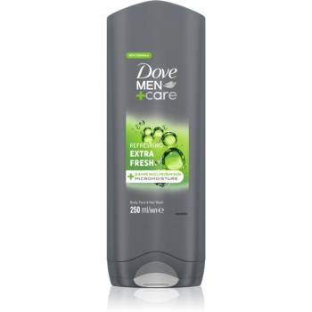 Dove Men+Care Extra Fresh sprchový gél na telo a tvár 250 ml