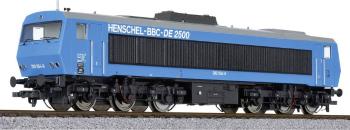 Liliput L132052 Dieselový rušeň H0 DE 2500 Henschel-BBC 202 004-8 modrá verzia DC