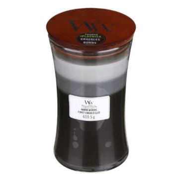 WoodWick Vonná sviečka váza Trilogy Warm Woods 609,5 g