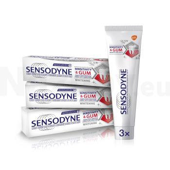 Sensodyne Sensitivity&Gum Whitening zubná pasta 3x75ml