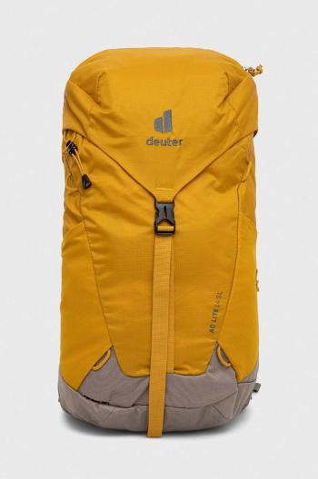 Ruksak Deuter AC Lite 14 SL žltá farba, veľký, jednofarebný