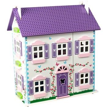 Domček pre bábiky fialovo-biely (HRAbz35321)