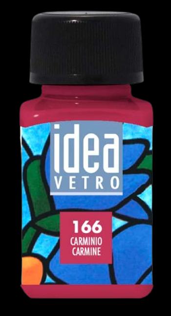 MAIMERI IDEA VETRO - Farby na sklo 166 - carmine 60 ml