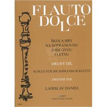 noty Baer Flauto dolce II.diel, Zobcová flauta - Ladislav Daniel