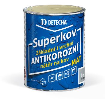 DETECHA Superkov - antikorózna syntetická farba 2v1 0,8 kg červenohnedý