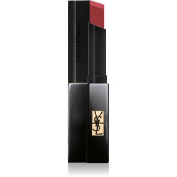 Yves Saint Laurent Rouge Pur Couture The Slim Velvet Radical tenký zmatňujúci rúž s koženým efektom odtieň 303