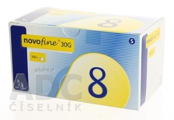 NovoFine Ihla inz 30G 0,3 x 8 mm injekčná ihla jednorázová