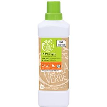 TIERRA VERDE prací gel z mydlových orechov s BIO pomarančovou silicou 1 l (33 praní) (8595691816150)