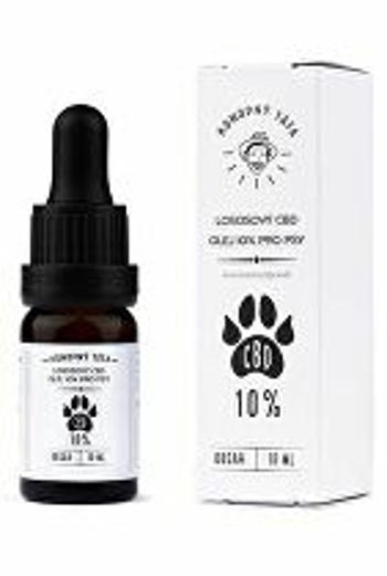 CBD olej pro psy 10% Konopný Táta Lososový 10ml