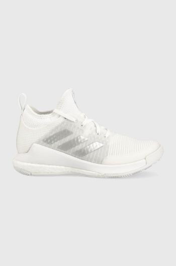 Tréningové topánky adidas Performance Crazyflight Mid biela farba