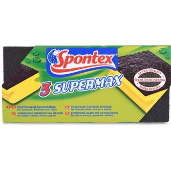 SPONTEX Super Max, huba tvarovaná, veľká, 3 ks (9001378700098)