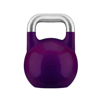 Gorilla Sports Súťažný kettlebell, fialový, 20 kg