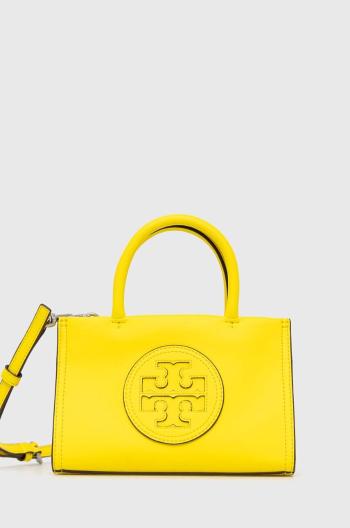 Kabelka Tory Burch žltá farba