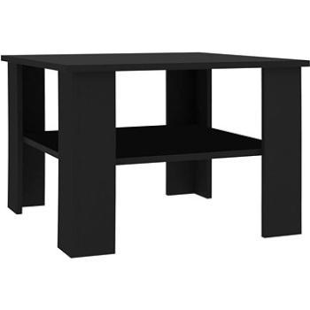 Konferenčný stolík čierny 60 × 60 × 42 cm drevotrieska (800208)