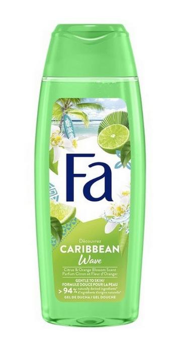 FA SHOWER GEL 250 ML CARRIBEAN WAVE PARFUM CITRUS-FLEUR D' ORANGE