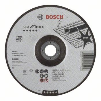 Bosch Accessories 2608603507 2608603507 rezný kotúč lomený  180 mm 22.23 mm 1 ks