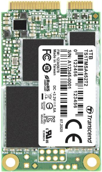 Transcend MSA452T2 1 TB interný mSATA SSD pevný disk SATA 6 Gb / s Retail TS1TMSA452T2