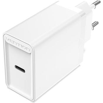 Vention 1-port USB-C Wall Charger (30 W) White (FAIW0-EU)