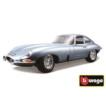 Bburago Jaguar E Coupe Metalic Silver Blue (4893993120444)