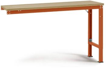 Manuflex AU8075.2001 Špeciálny prídavný pracovný stôl UNIVERSAL s doskou z multiplexu, š xhxv = 1500 x 1200 x 722-1022 m