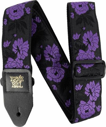 Ernie Ball Classic Jacquard Gitarový pás Lavender Rose