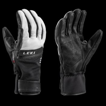Lyžiarske rukavice LEKI Lightning 3D black/white 10