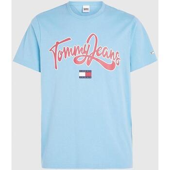 Tommy Jeans  Tričká a polokošele -  Modrá