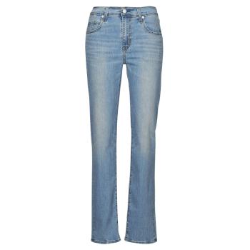 Levis  724 HIGH RISE STRAIGHT Lightweight  Rovné džínsy Modrá