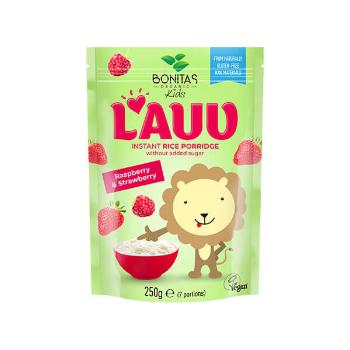 Bonitas Lauv BIO Ryžová kaša maliny + jahody 250 g