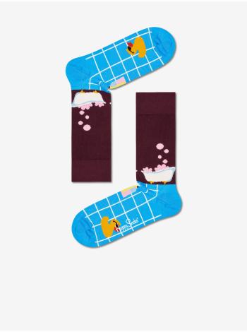 Ponožky pre ženy Happy Socks - modrá, vínová