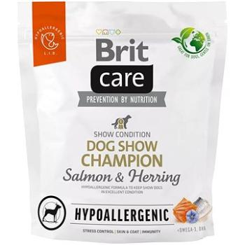 Brit Care Dog Hypoallergenic s lososom a sleďom Dog Show Champion 1 kg (8595602559121)