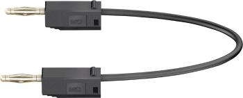 Stäubli LK205 merací kábel [lamelový zástrčka 2 mm  - lamelový zástrčka 2 mm ] 7.50 cm čierna 1 ks