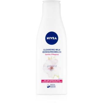 Nivea Almond Oil čistiace mlieko s mandľovým olejom 200 ml