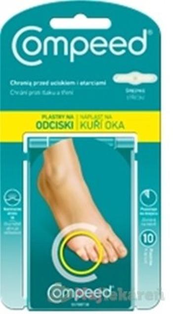 Compeed NÁPLASŤ Na kurie oká hydrokoloidná, stredná 10ks